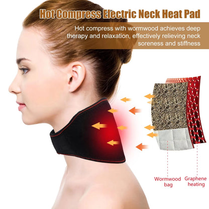 ThermaRelief Ergonomic Graphite Heating Pad